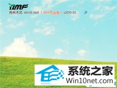 雨林木风 Win10 x64（1809专业版）v2019.05