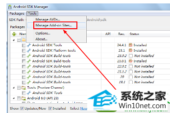win10ϵͳandroid sdk manager ޷µĽ